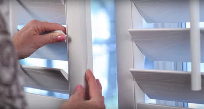 Polywood shutters are more energy efficient than solid louvers because of their weather stripping. interior shutters in Austin with weatherstripping