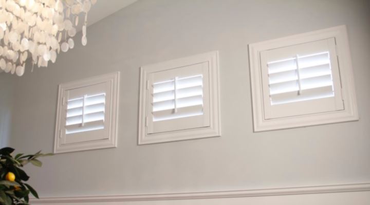 Austin small window shutters